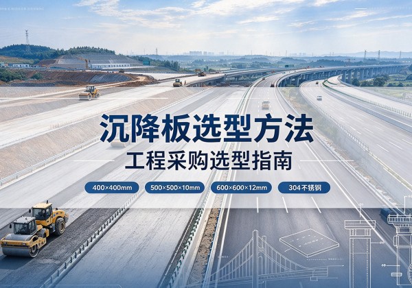 藤县沉降板选择方法