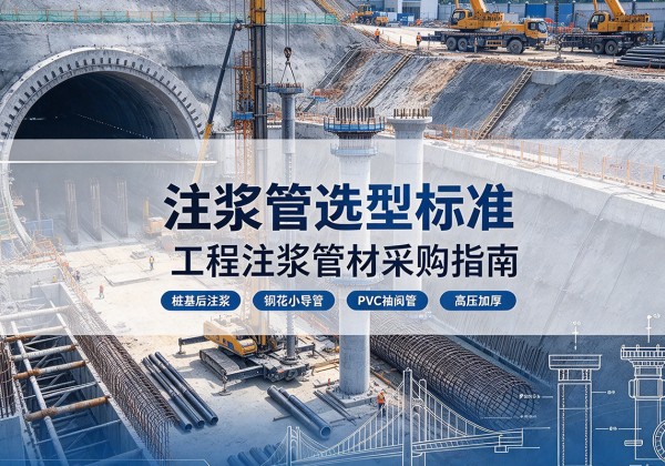 藤县注浆管选型标准